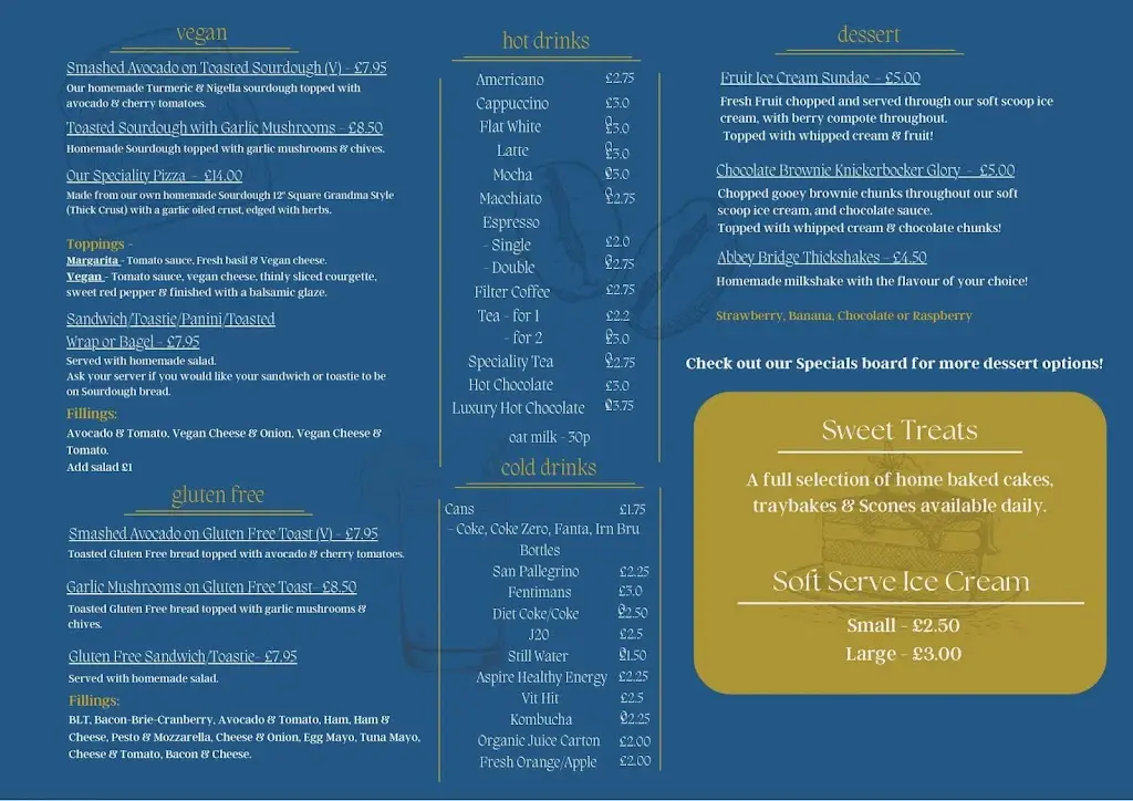 Menu_Abbey Bridge Coffee House & Pizzeria_Jedburgh_image_2