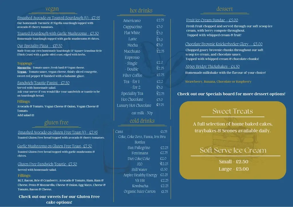 Menu_Abbey Bridge Coffee House & Pizzeria_Jedburgh_image_3