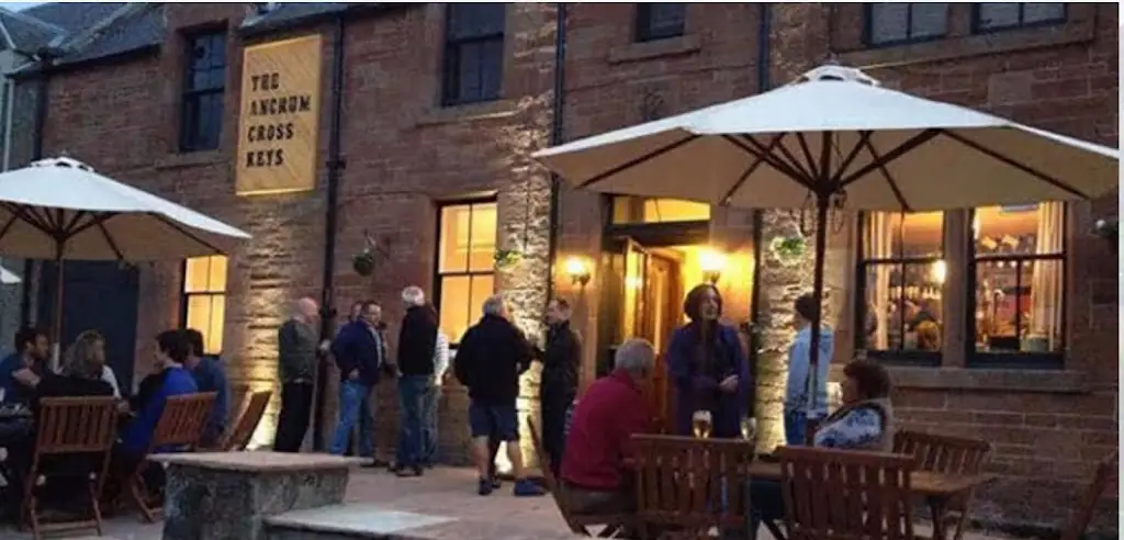 Ancrum Cross Keys restaurant in Jedburgh