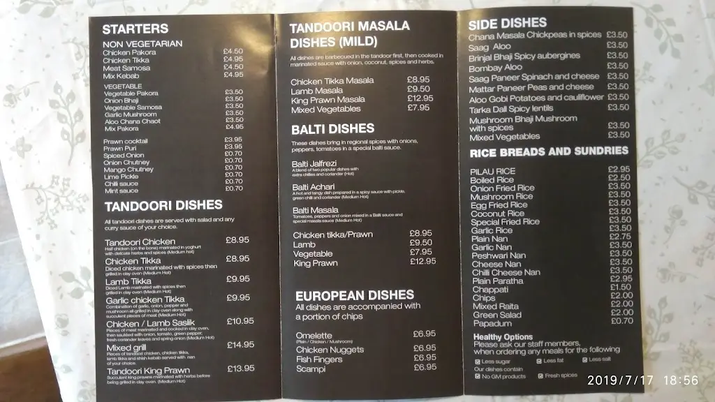 Menu_Taj Tandoori Jedburgh_Jedburgh_image_2
