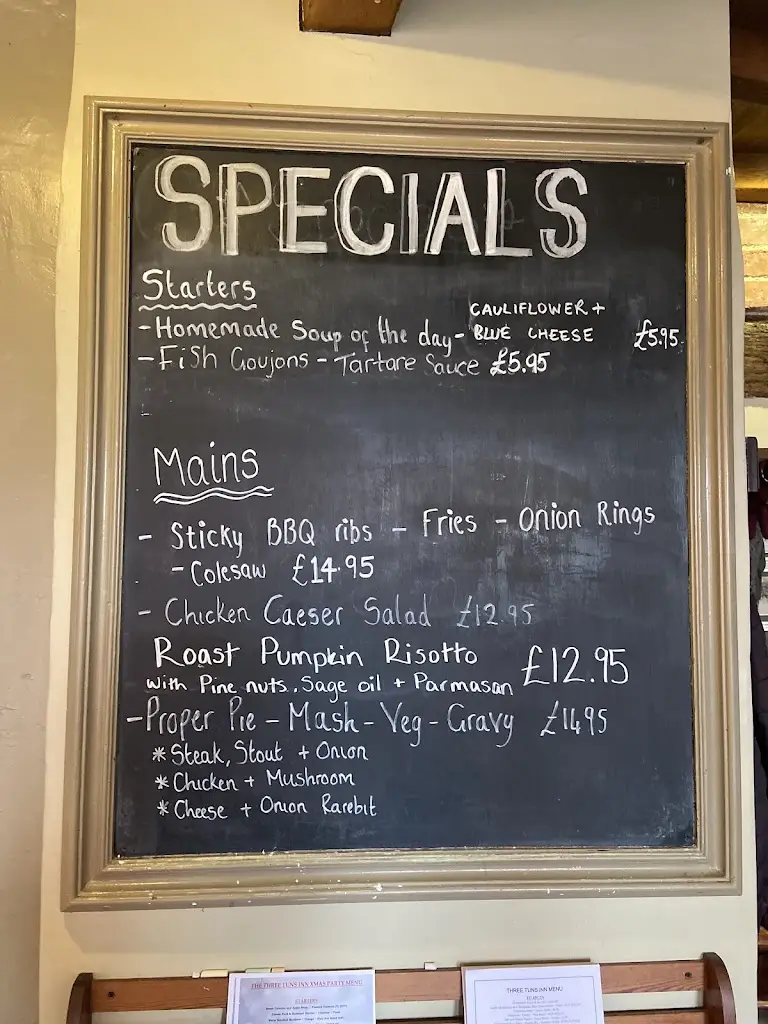 Menu_The Three Tuns Inn_Bishop's Castle_image_4