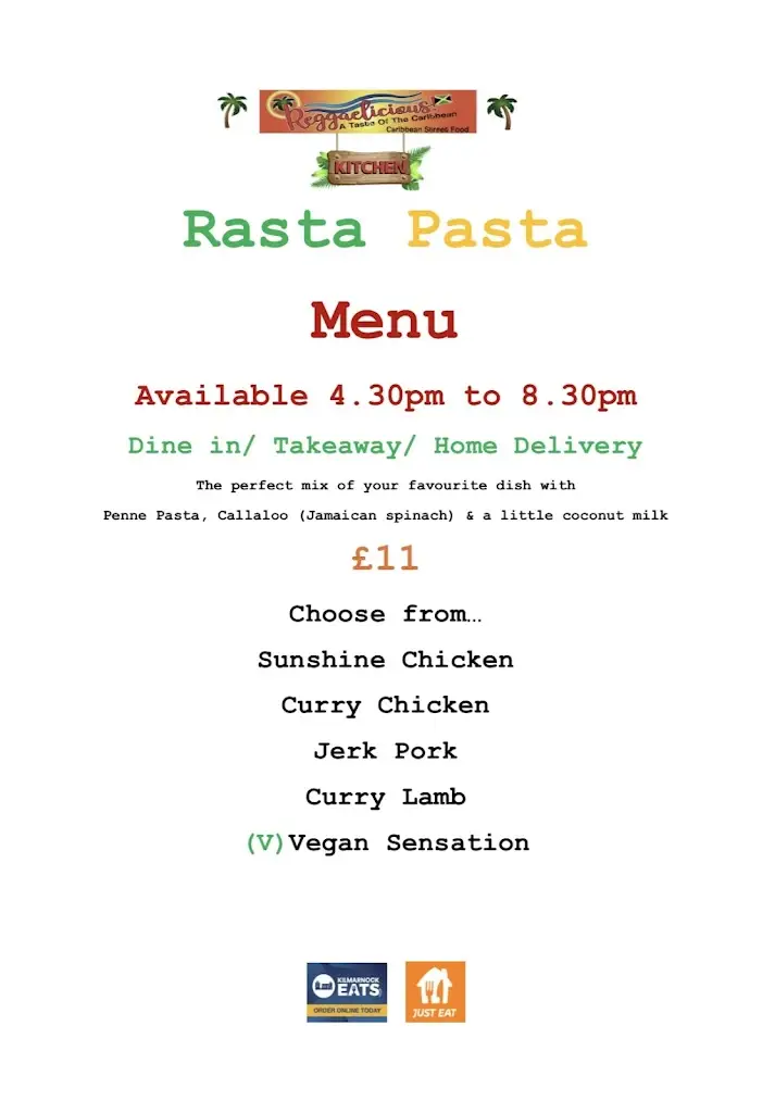 Menu_Reggaelicious Kitchen_Kilmaurs_image_3