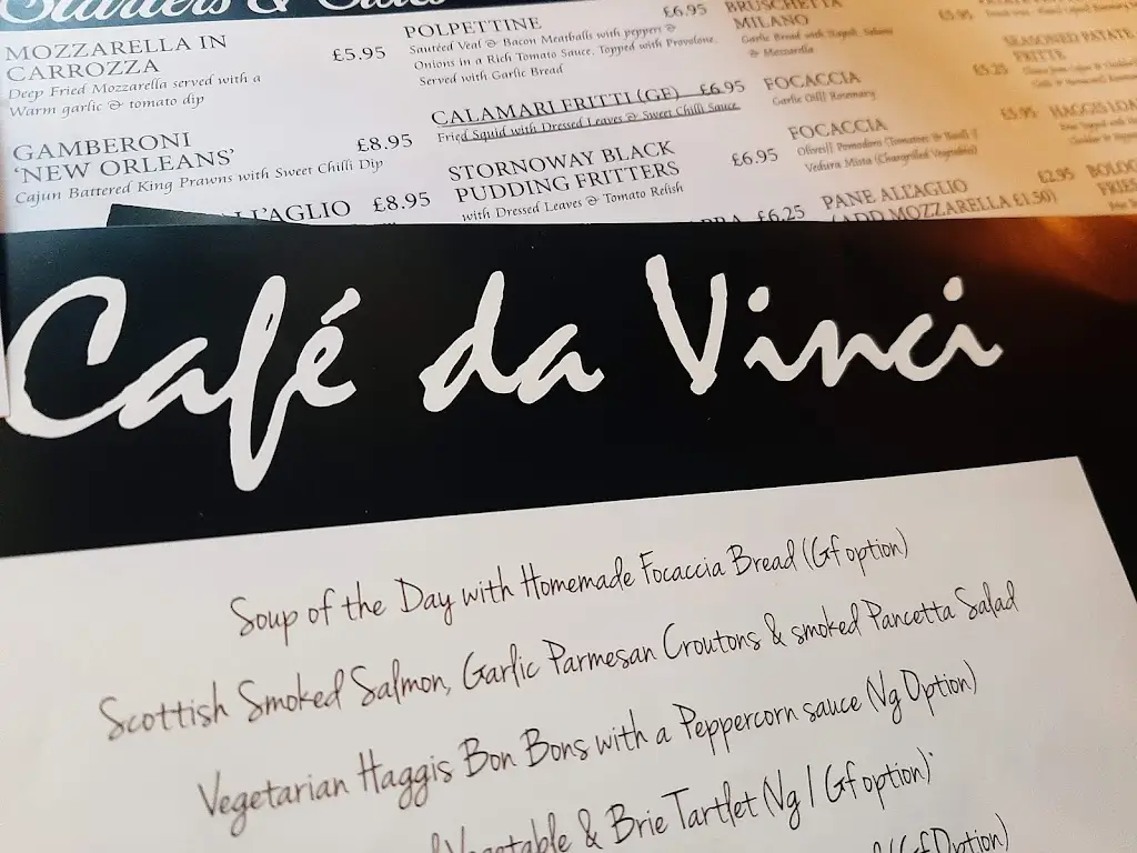 Menu_Cafe Da Vinci_Kilmaurs_image_1