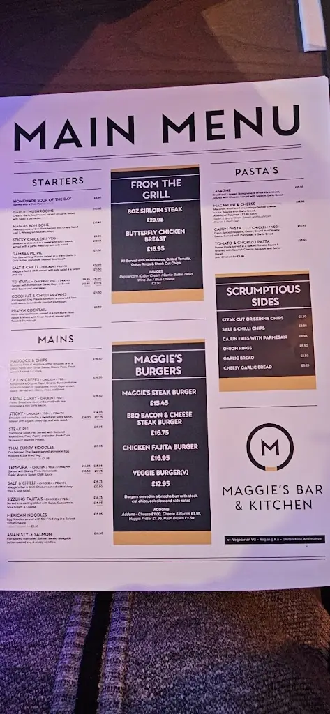 Menu_Maggie's Bar & Kitchen_Kilmarnock_image_2