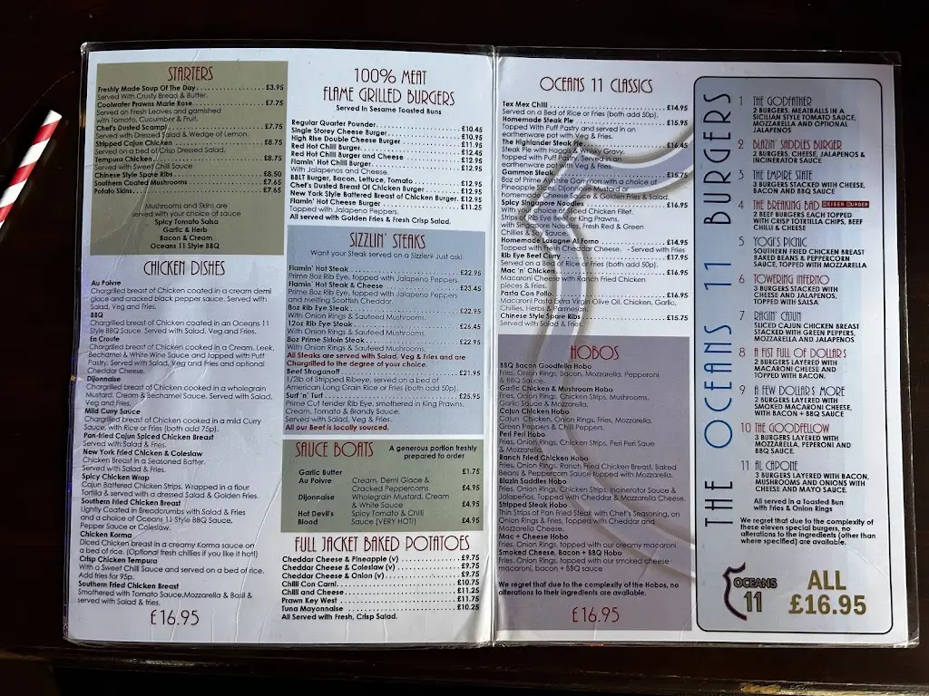 Menu_Oceans 11_Kilmarnock_immagine_1