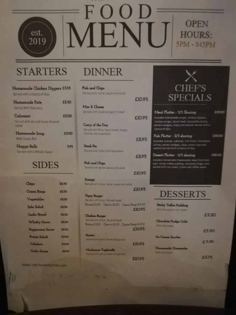 Menu_Royal Tandoori_Kingussie_immagine_1