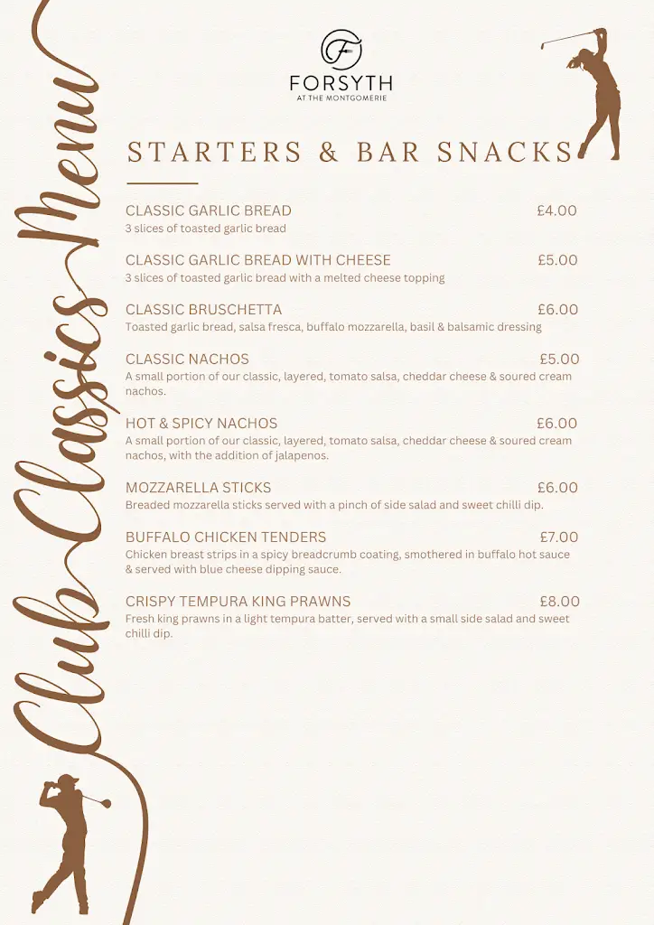 Menu_Forsyth @ the Montgomerie_Inverurie_immagine_1