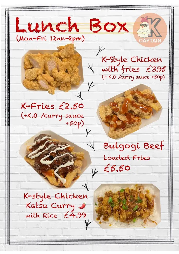 Menu_Captain K Chicken_Inverurie_imagen_3