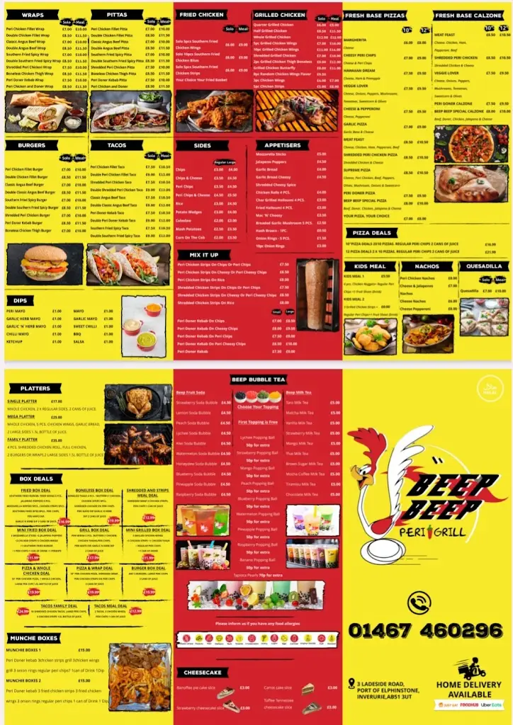 Menu_Beep Beep Peri Grill_Inverurie_image_2
