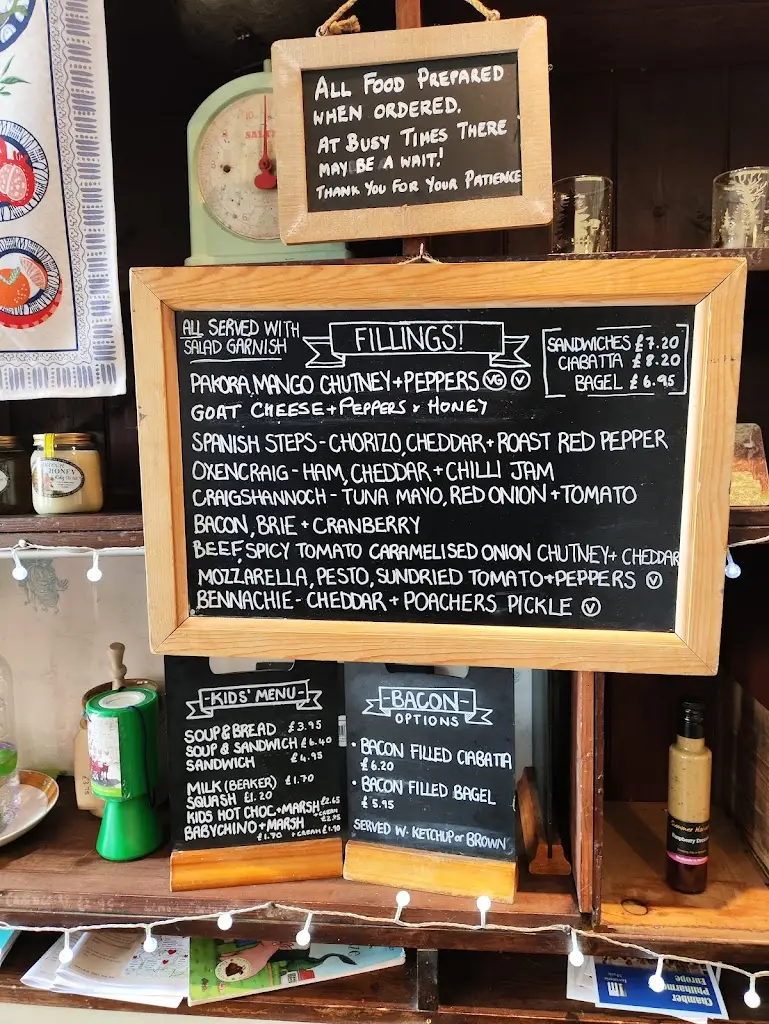 Menu_Old Post Office Tearoom_Inverurie_image_1