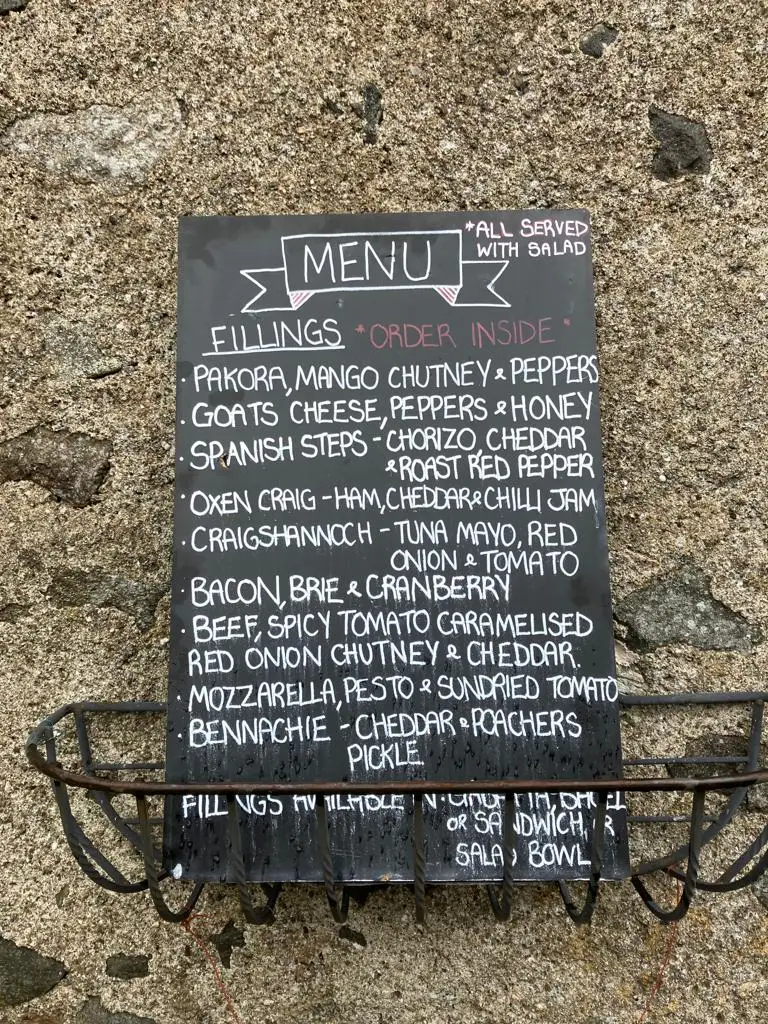 Menu_Old Post Office Tearoom_Inverurie_image_2