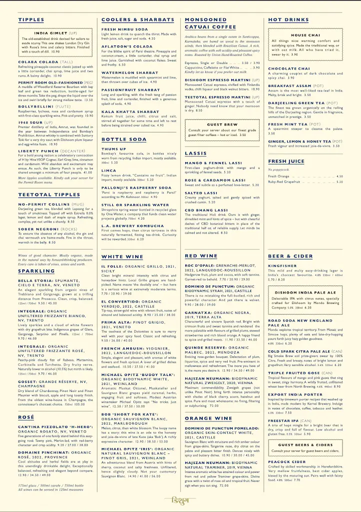 Menu_Dishoom Birmingham_Birmingham_image_1