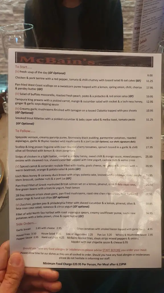 Menu_McBain’s by the River_Inverness_image_2