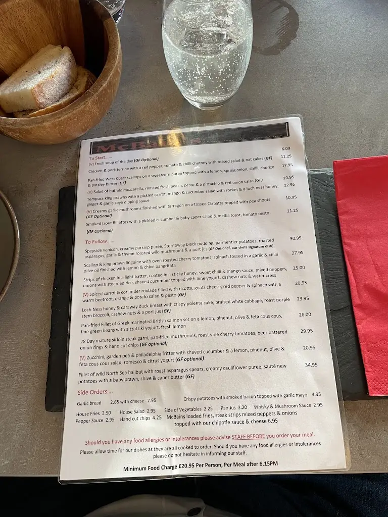 Menu_McBain’s by the River_Inverness_image_3