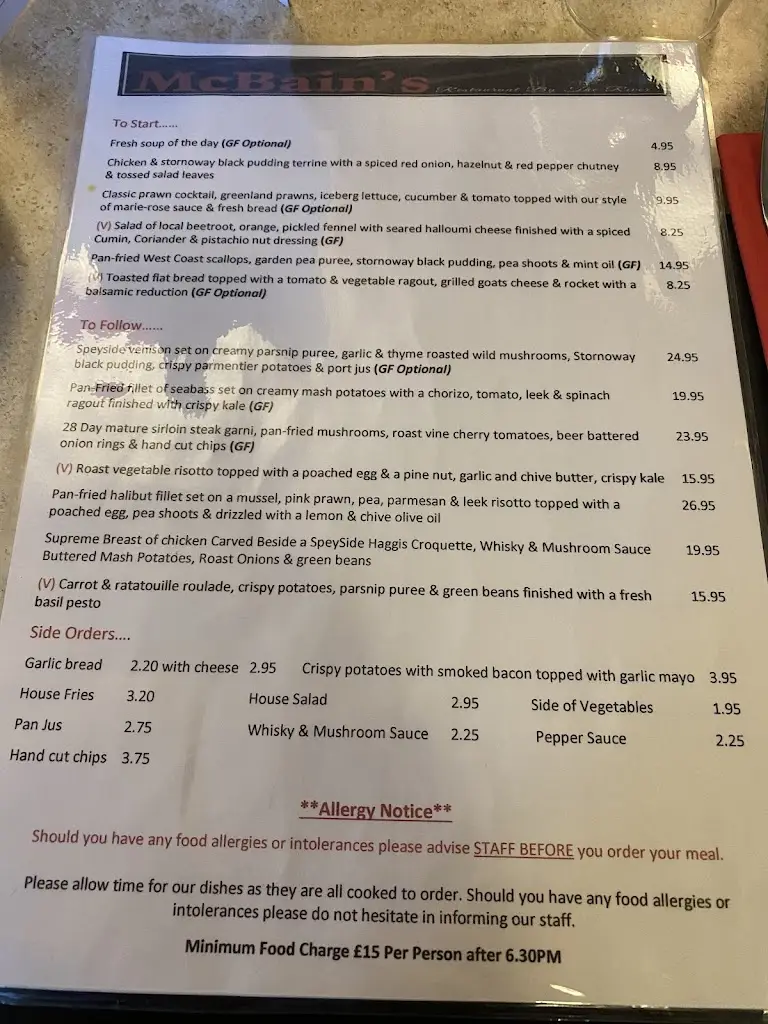 Menu_McBain’s by the River_Inverness_image_4