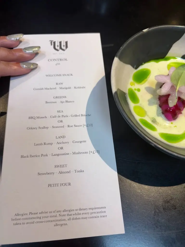 Menu_The Wilderness_Birmingham_image_3