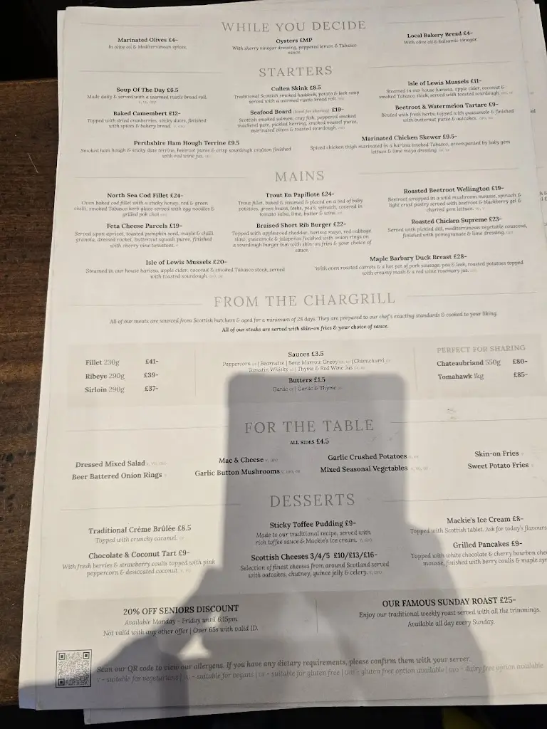 Will George_Prime | Steak & Seafood_Inverness_review