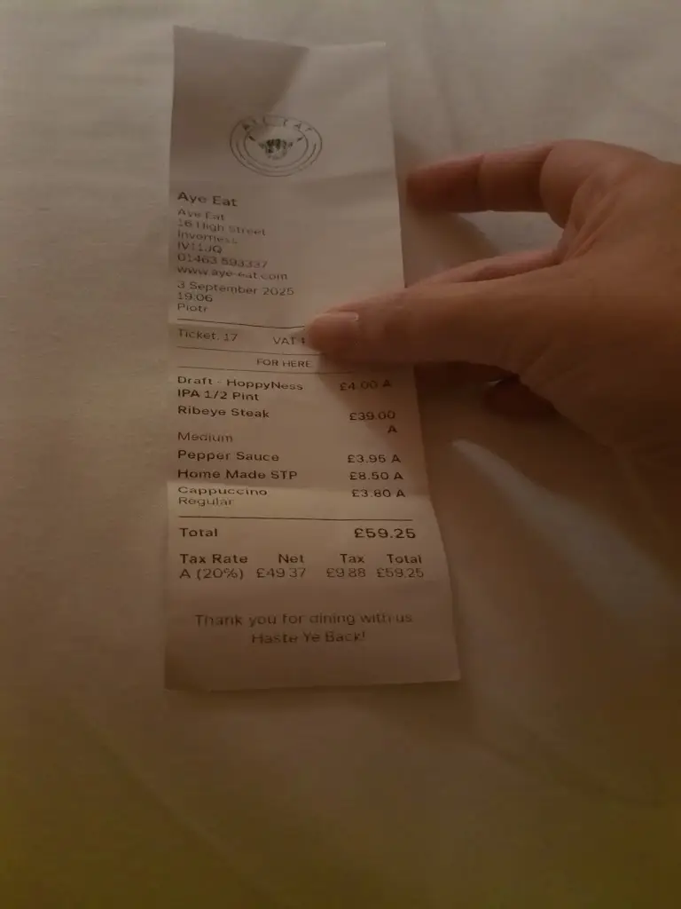 Gala B_Aye Eat_Inverness_review