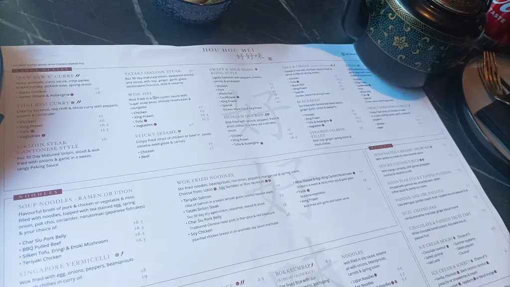 Menu_Hou Hou Mei_Inverness_image_1