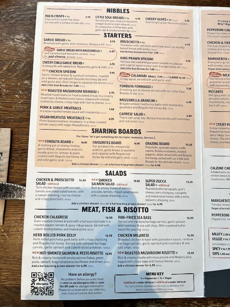 Menu_Zizzi - Inverness_Inverness_image_4