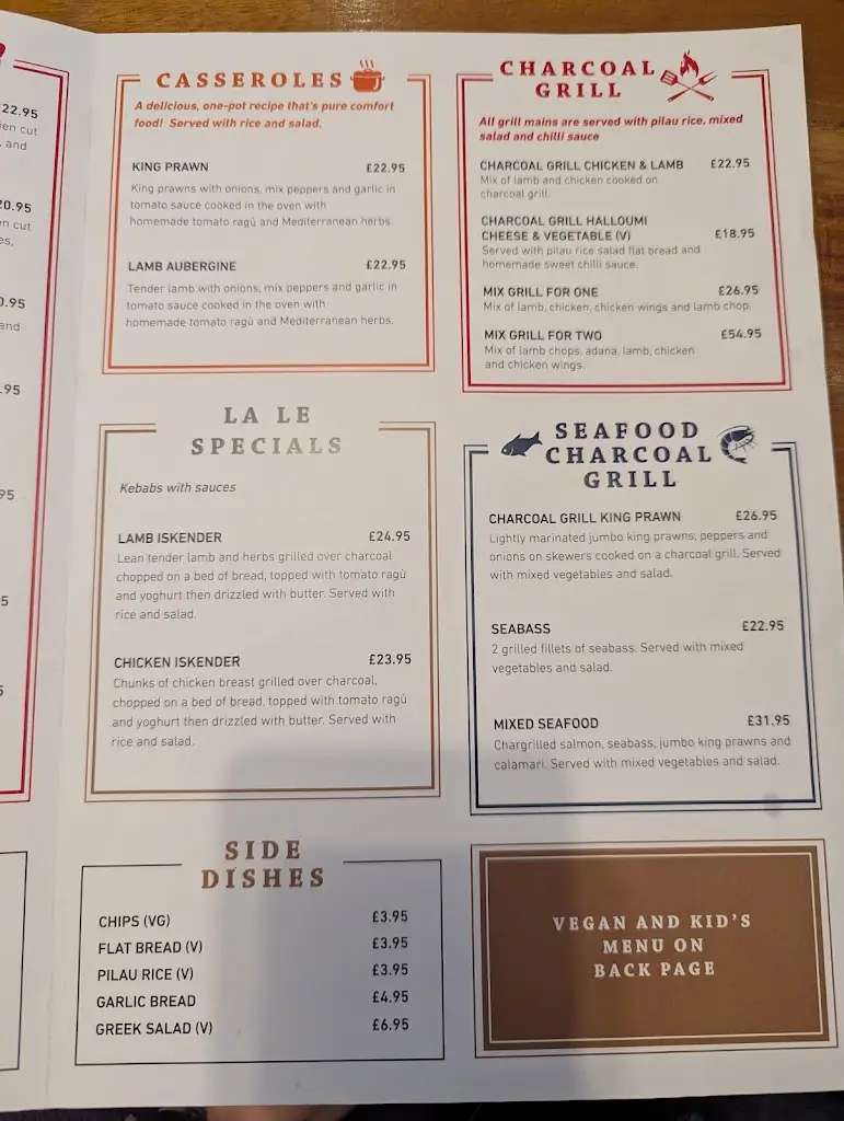 Menu_La Le Turkish Mediterranean restaurant_Inverness_image_1