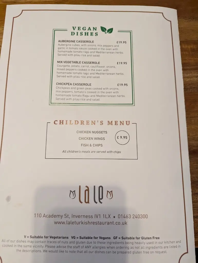 Menu_La Le Turkish Mediterranean restaurant_Inverness_image_2