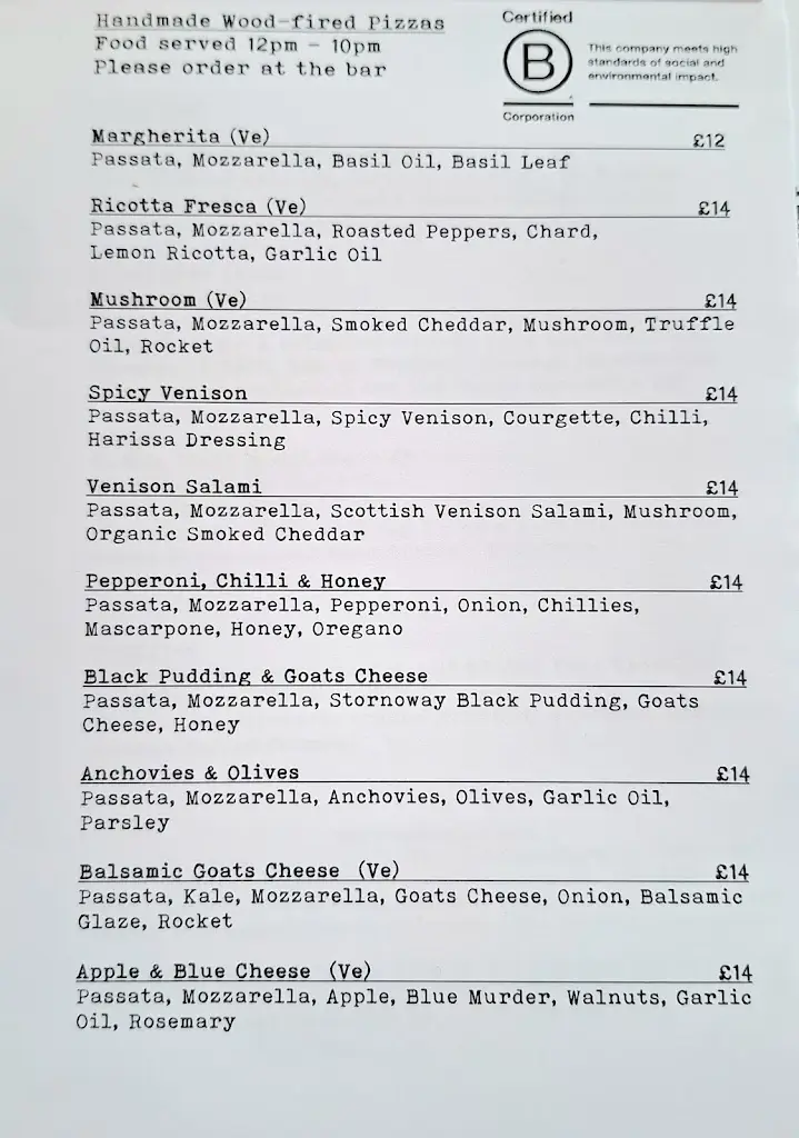 Black Isle Bar & Rooms restaurant in Inverness