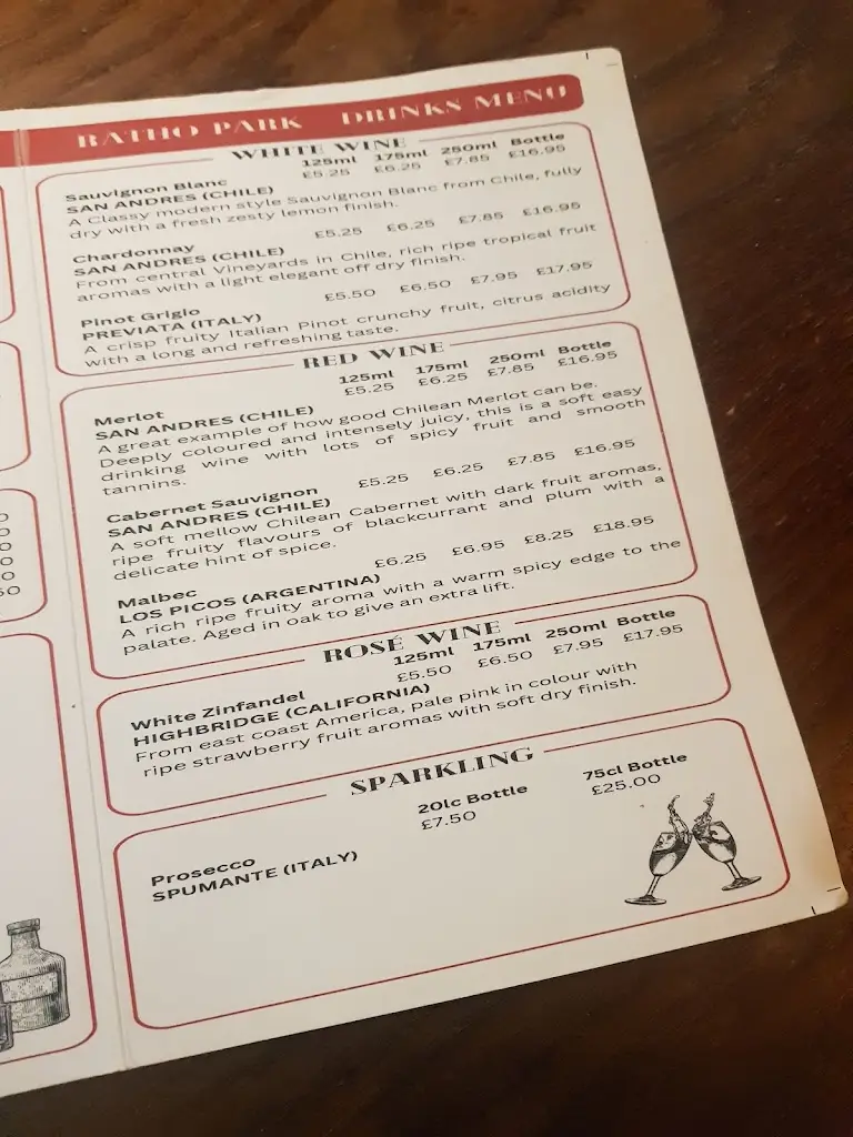 Menu_Ratho Park_Kirknewton_image_2