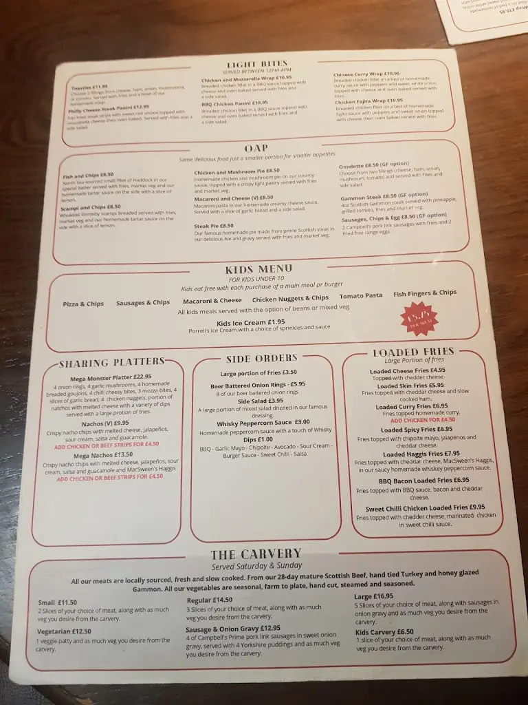 Menu_Ratho Park_Kirknewton_image_4