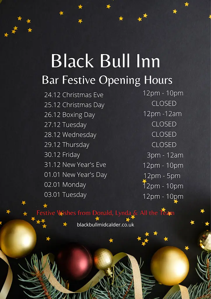 Menu_Black Bull Inn_Kirknewton_image_3