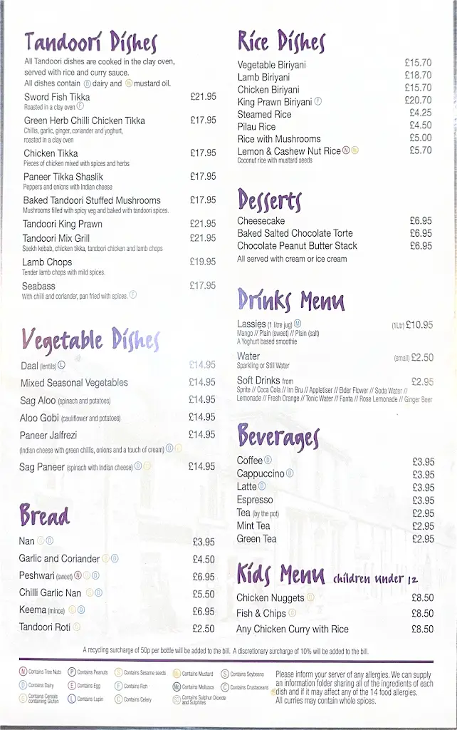 Menu_Khushis Indian Restaurant_Kirknewton_image_1