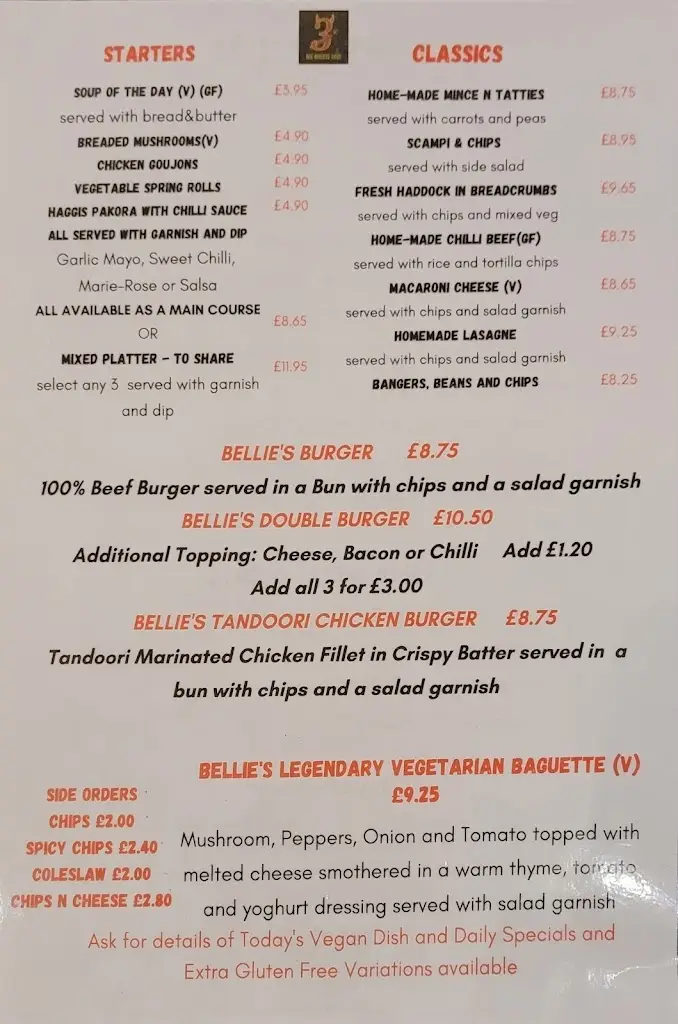 Menu_Three Bellies Brae_Kirriemuir_image_3