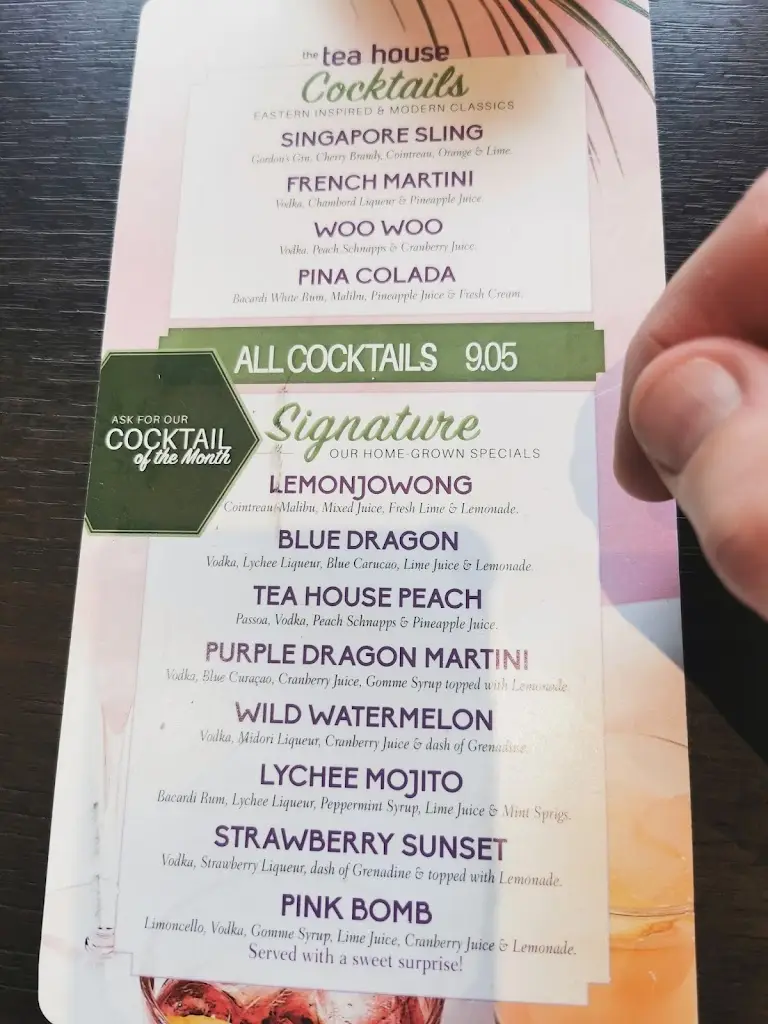 Menu_The Tea House_Larbert_immagine_1