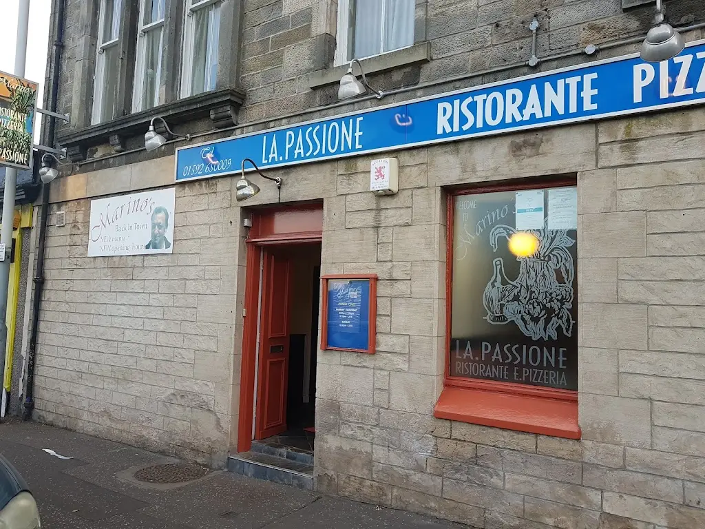 Marino's La Passione restaurant in Kirkcaldy