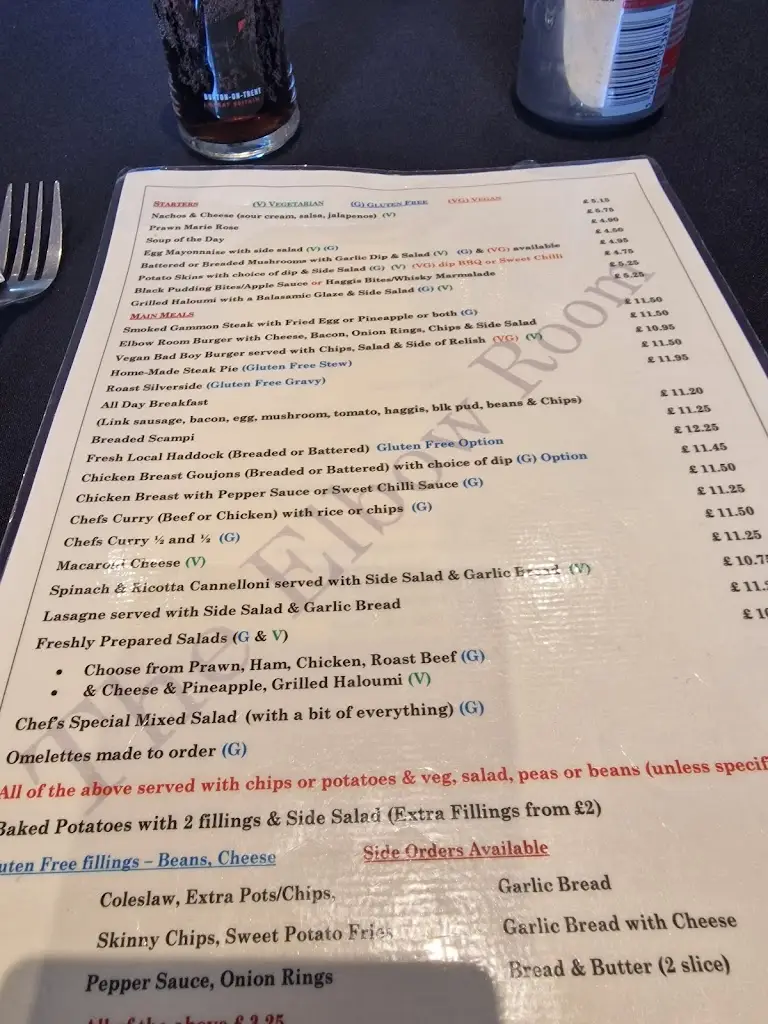 Menu_The Elbow Room_Kirkcaldy_image_4