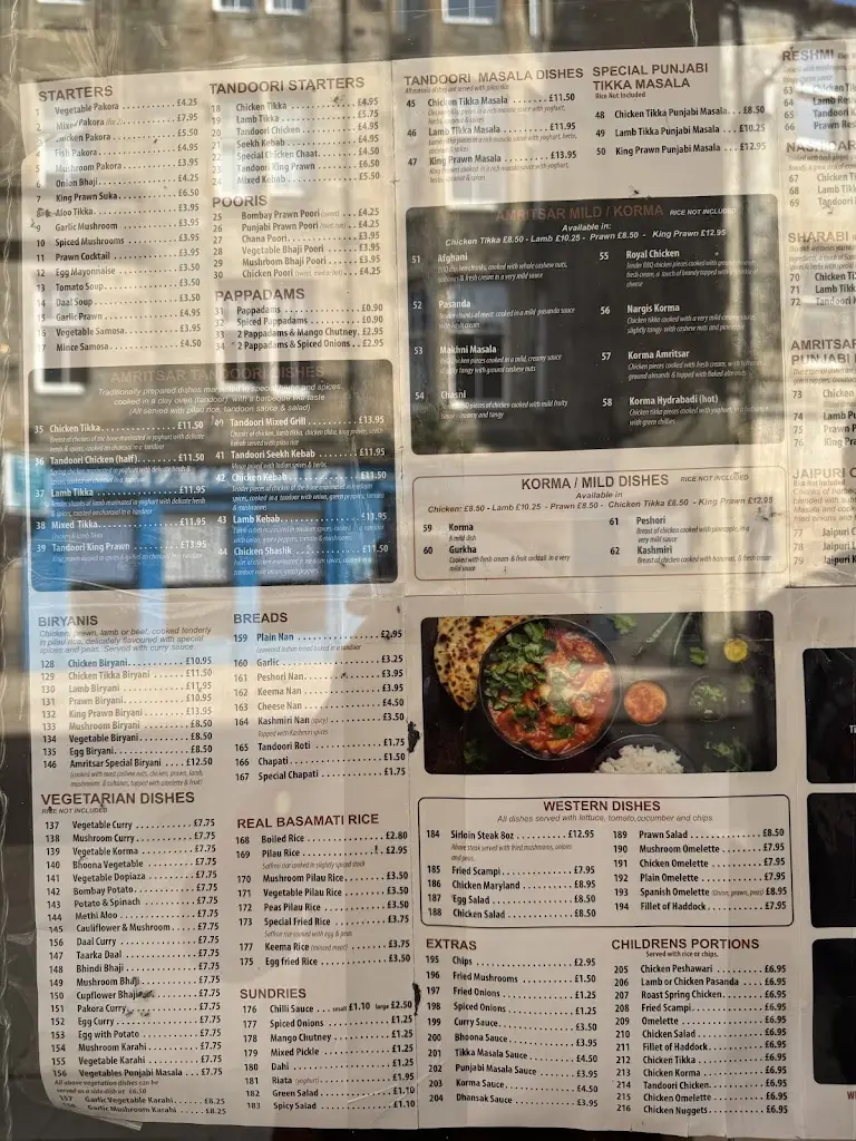 Menu_Amritsar Tandoori Restaurant_Kirkcaldy_image_3