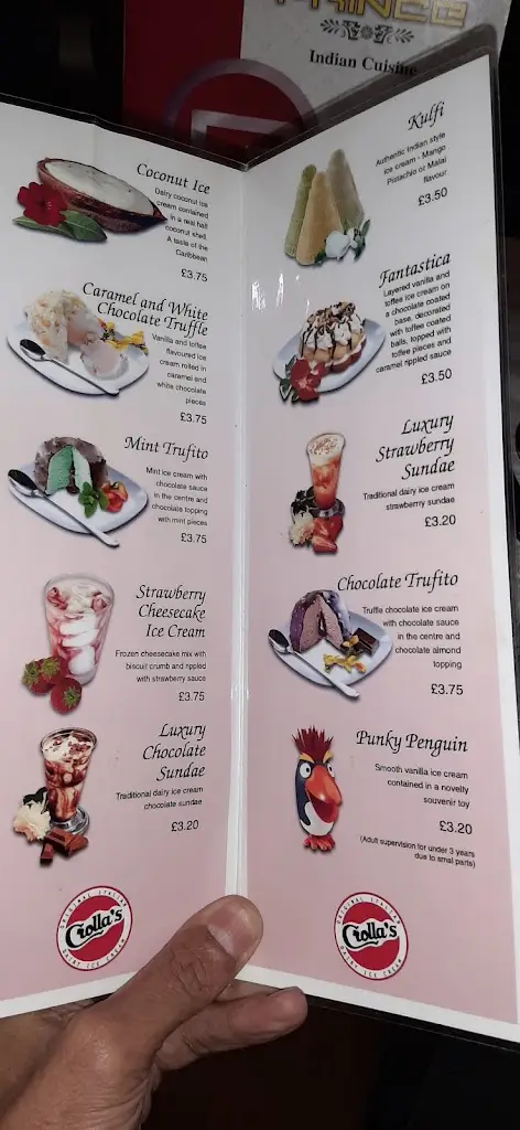 Menu_The Prince_Kirkcaldy_image_2