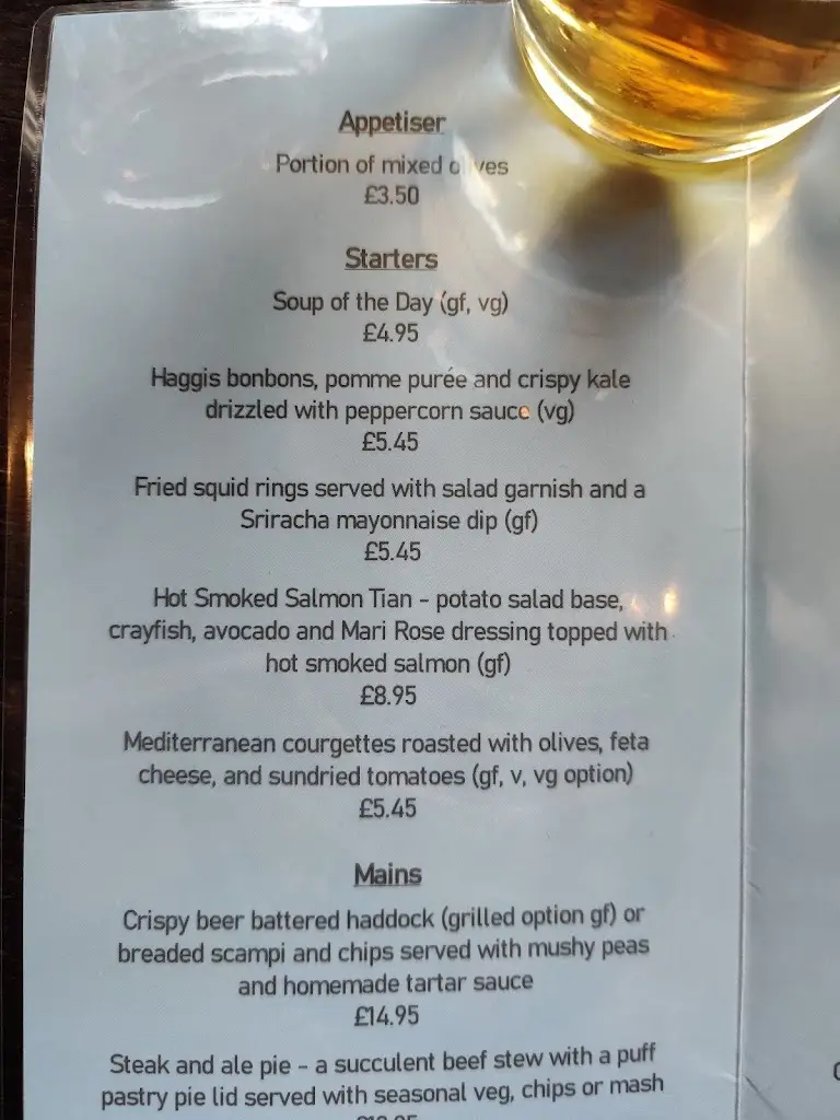 Menu_Pierhead Tavern_Lamlash_image_3