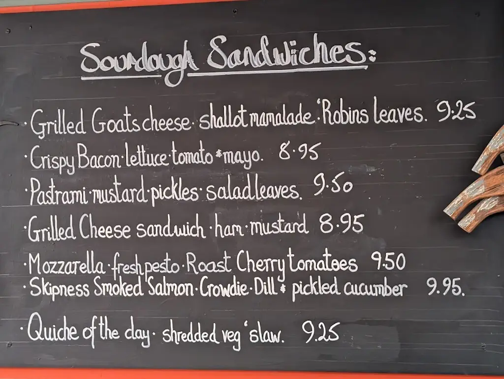 Menu_The Old Pier Cafe_Lamlash_image_1