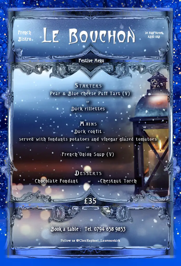 Menu_Le Bouchon_Laurencekirk_image_1