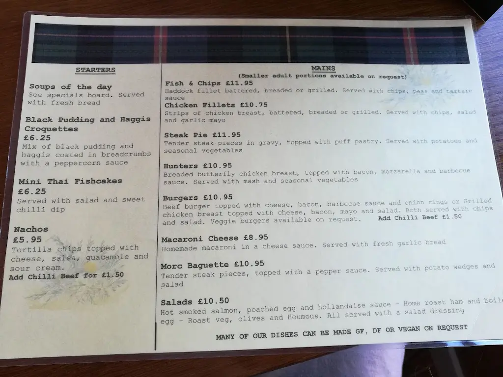 Menu_Clatterin Brig Restaurant_Laurencekirk_image_4