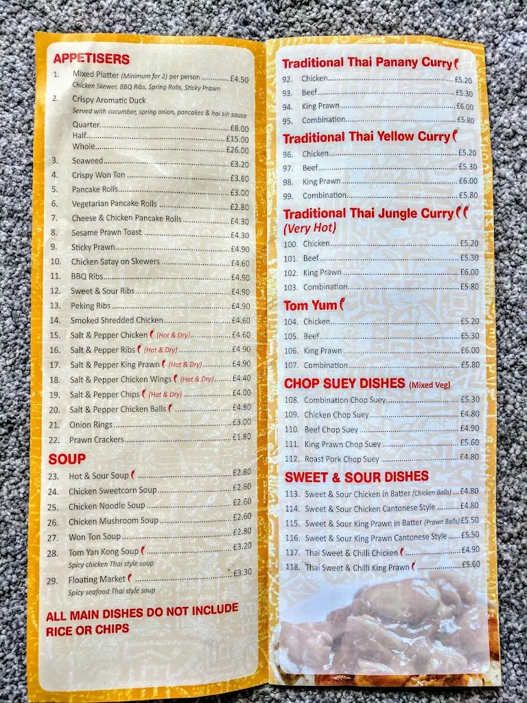 Menu_Taste King_Laurencekirk_image_3