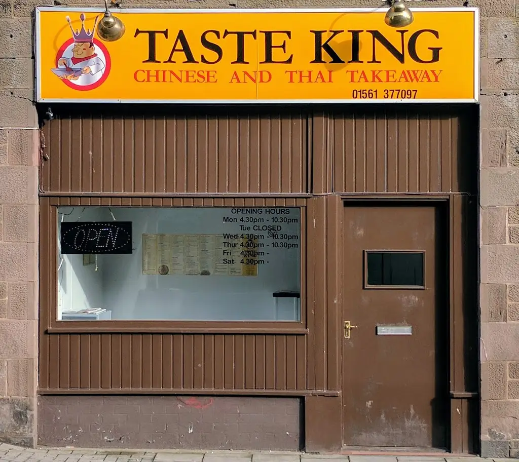 Taste King restaurant in Laurencekirk