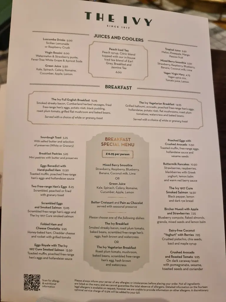 Menu_The Ivy Temple Row_Birmingham_image_2