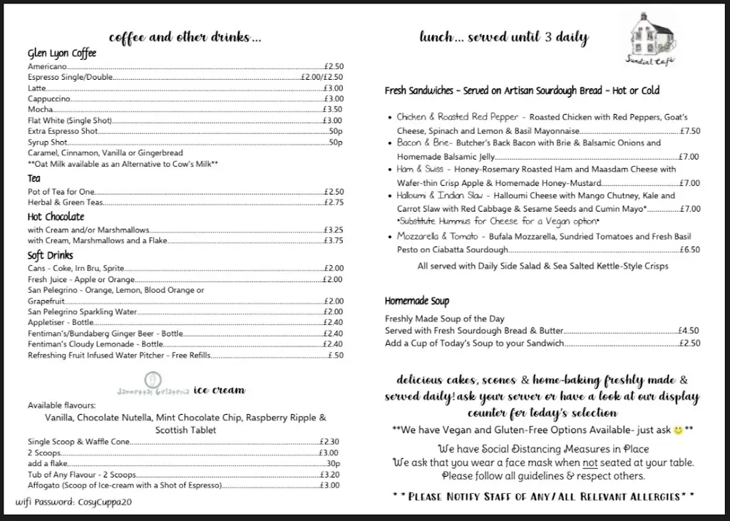 Menu_Sundial Cafe_Limekilns_image_1