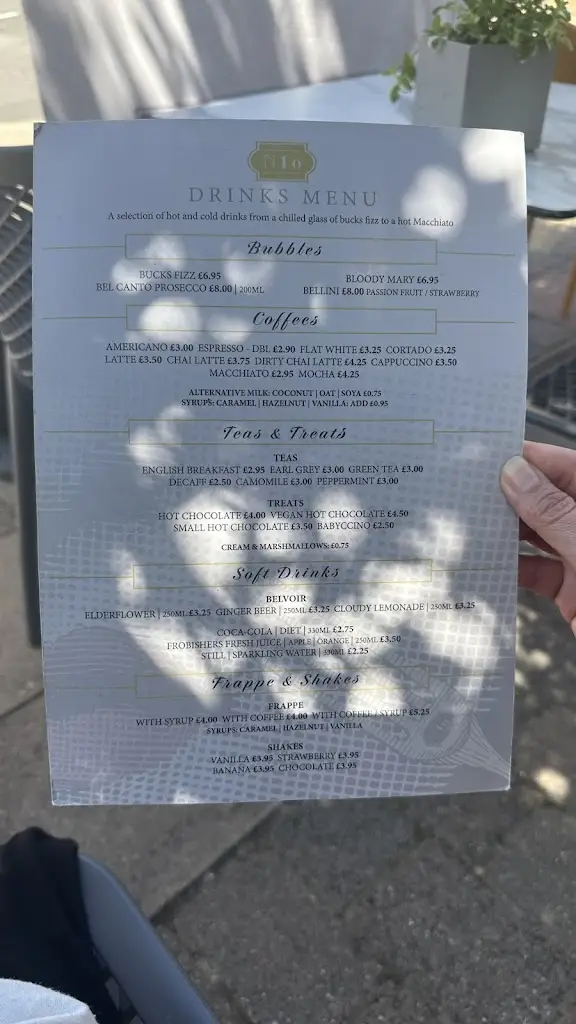 Menu_Number Sixteen_Bingham_image_2