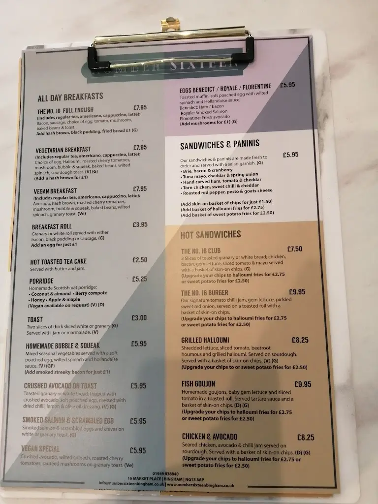 Menu_Number Sixteen_Bingham_image_4