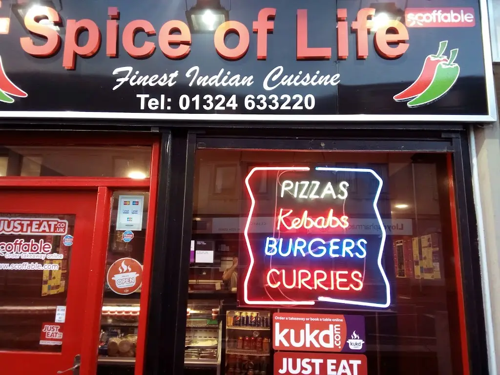 Spice of Life restaurant in Laurieston