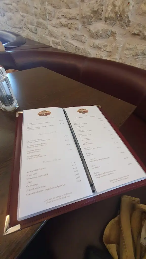 Menu_Gambero Rosso ltd_Laurieston_image_2