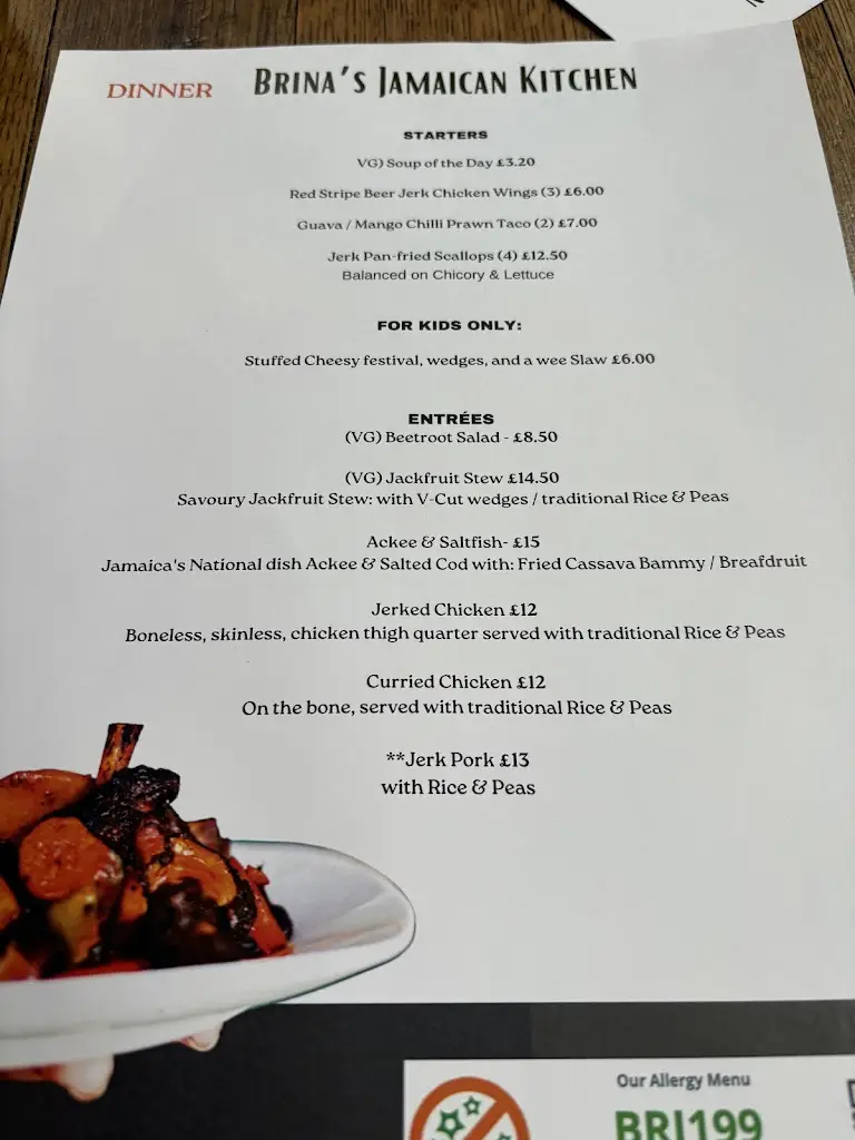 Menu_Brina's Jamaican Kitchen_Laurieston_image_3